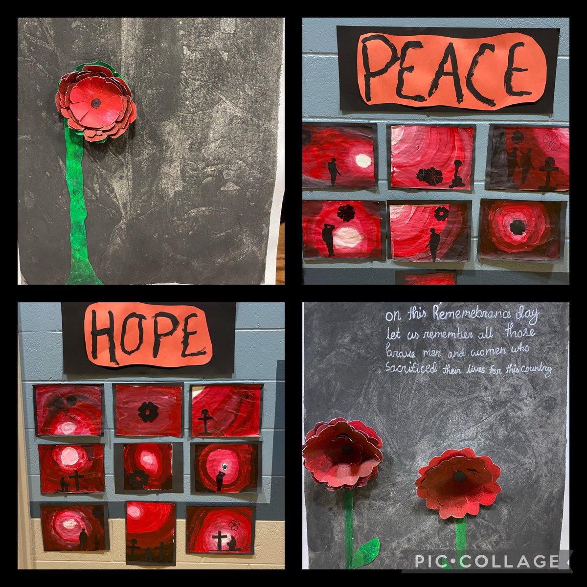 Yesterday our <a href="/BrevoortPark/">Brevoort Park School</a> Grade 6/7 class led us in a Remembrance Day service with artwork, research and programming created by our students. Our student leaders did a fantastic job and we are thankful to our staff who supported them in this work. #spslearn