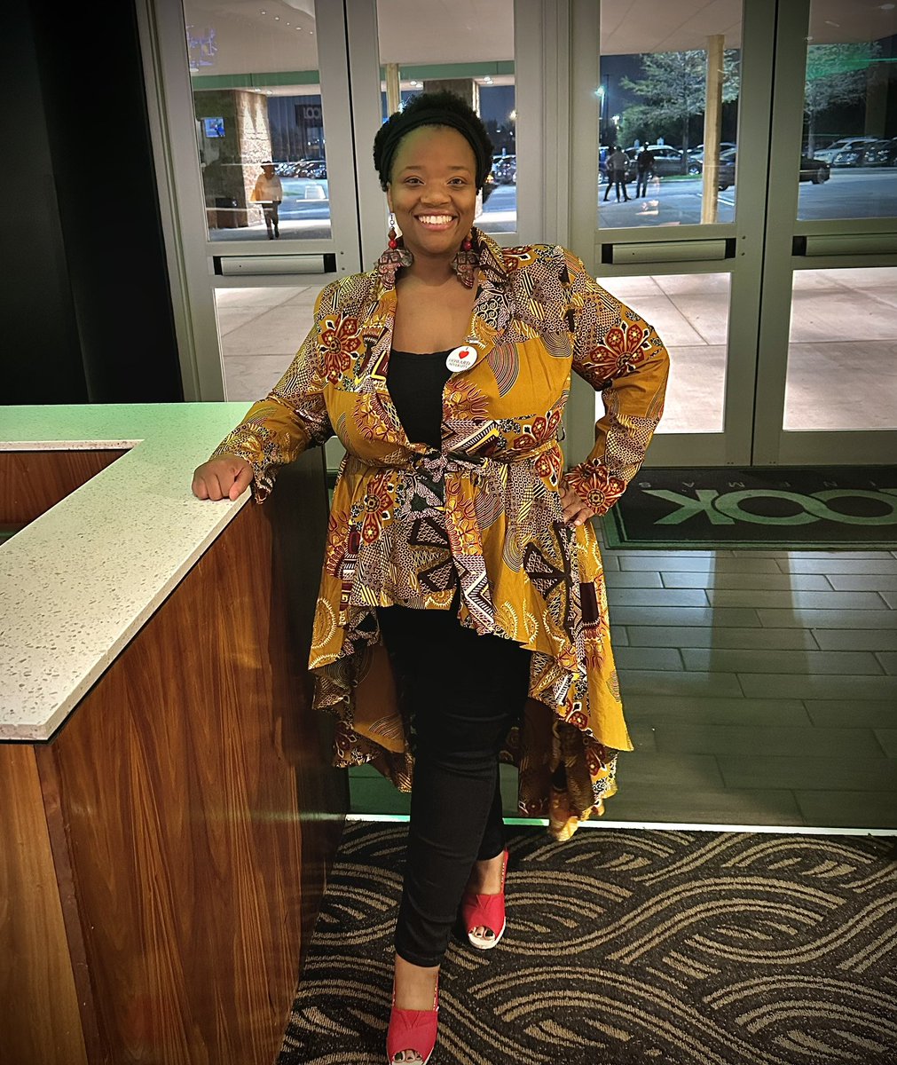 KDClassy's tweet photo. Had an awesome pre-screening of Wakanda Forever with the @HUACDFW and NCAT DFW Alumni Clubs! The cinematography was beautiful and I ugly cried on a couple of scenes 😩. https://t.co/c5YL7UAvbX