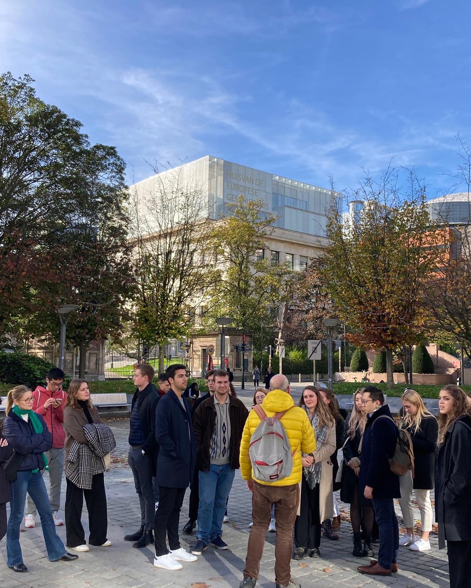 Great day for a guided tour through the capital of Europe