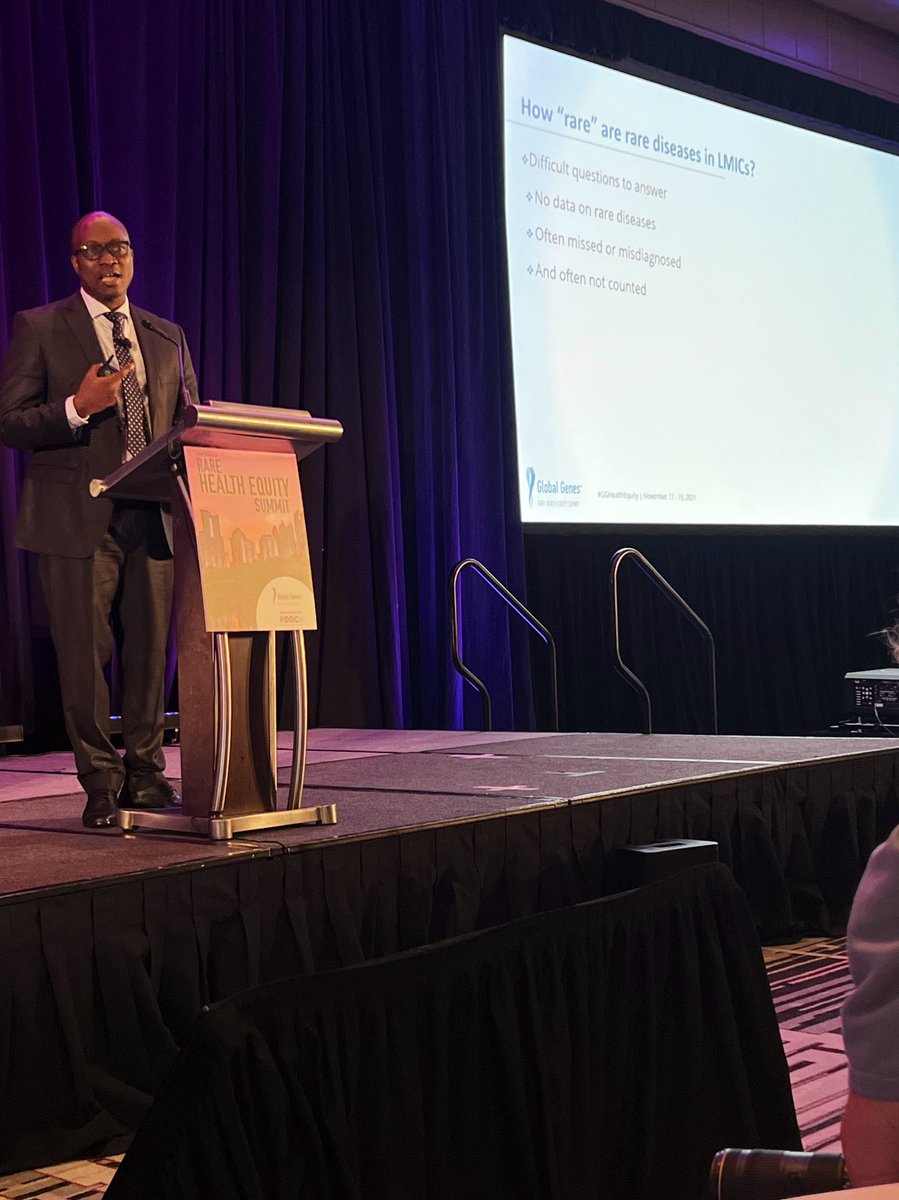 GlobalGenes's tweet photo. Keynote with Charles Hammond, MD: Removing the Hurdles in the Clinical Care of Rare Diseases in low resource settings. #2022HES #GGHealthEquity #CareAboutRare #HealthEquityInRare #RAREDiease #RDDC #GlobalGenes #Atlanta #diversityandinclusion https://t.co/0IGNrepYUZ