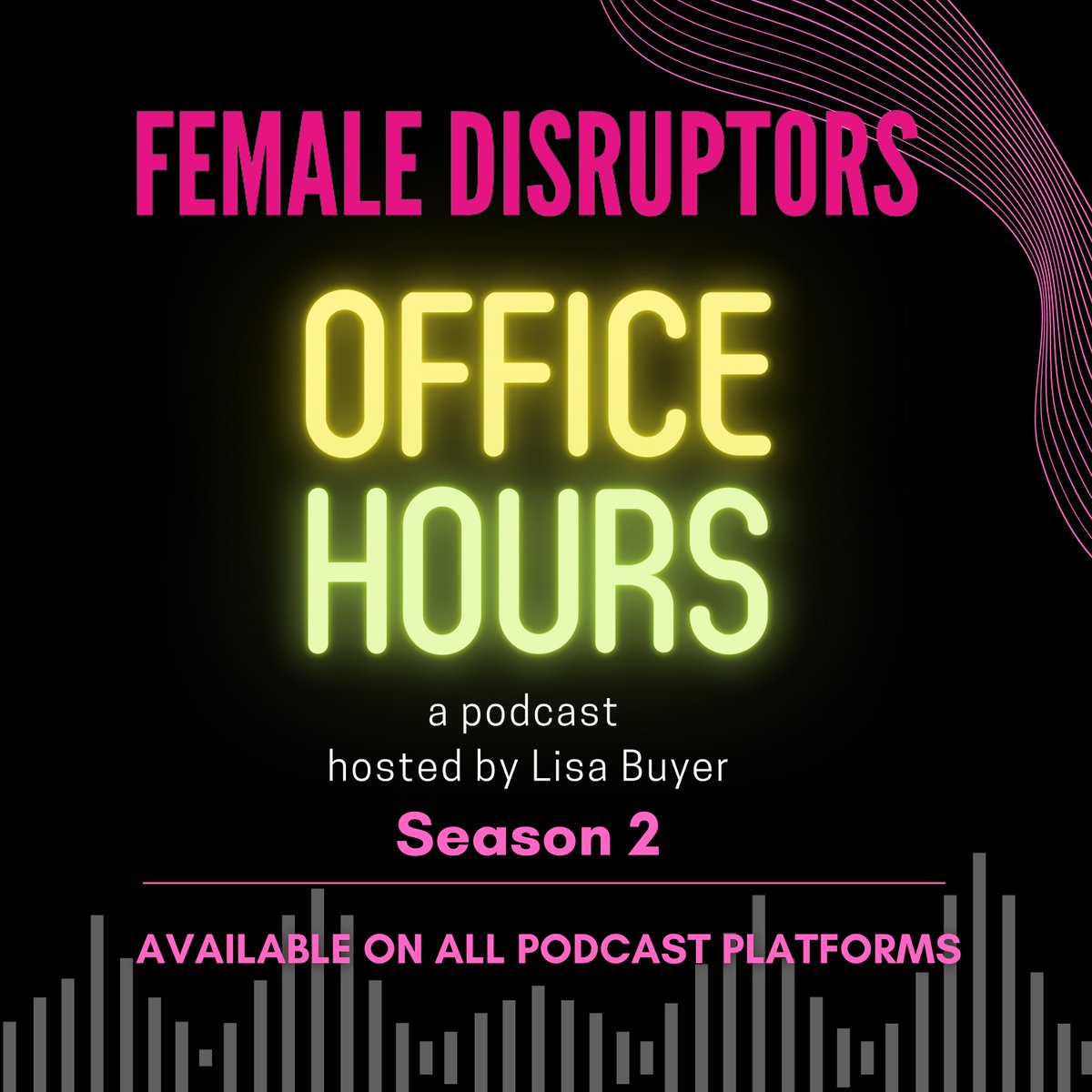 📣 ICYMI! 

<a href="/femdisruptors/">Female Disruptors</a> and <a href="/lisabuyer/">LisaBuyer.eth - Female Disruptor 💕</a> just released the Female Disruptors Office Hours podcast!

🎧 What are you waiting for? Listen now! tinyurl.com/52z9tssy

#FemaleDisruptors #OfficeHoursPodcast #womenempoweringwomen #womenempowerment #bossbabe