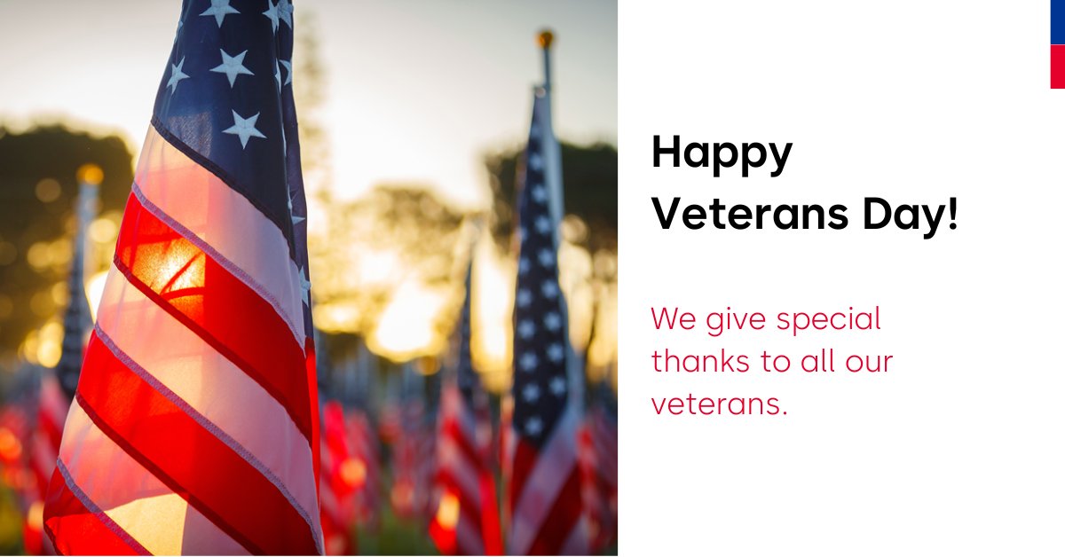 This Veterans Day, dormakaba celebrates all who have served for their patriotism, love of country, and willingness to sacrifice for the common good. Remember to give special thanks to the Veterans in your life!