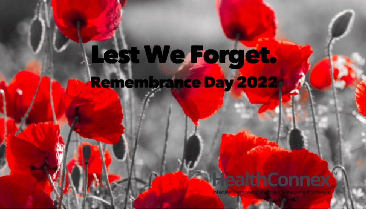 HealthConnexAI's tweet photo. Lest We Forget.  Honouring our Veterans this Remembrance Day 2022. https://t.co/EMq0LEZ6uD