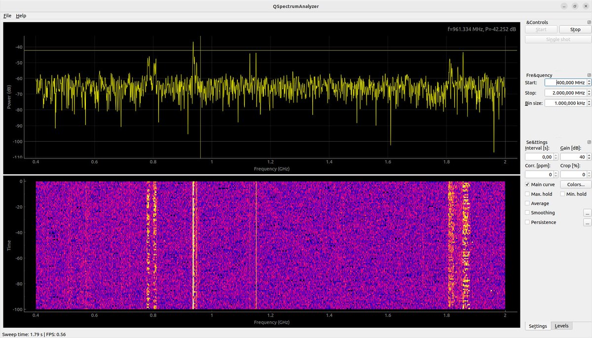 Before everyone's gone: We have a new firmware release: REV 05! Come and get it at rad1o.badge.events.ccc.de/firmware:relea… #hackrf #sdr #rad1obadge