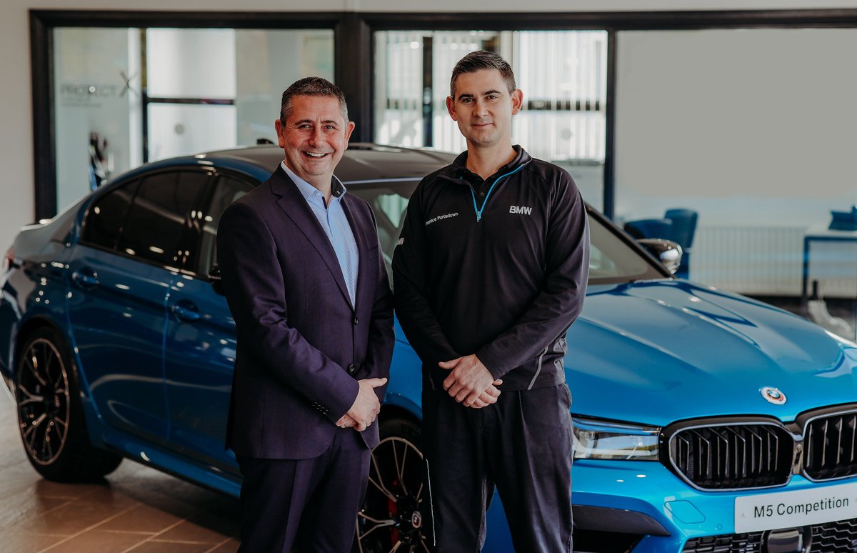 Prentice BMW tweet media