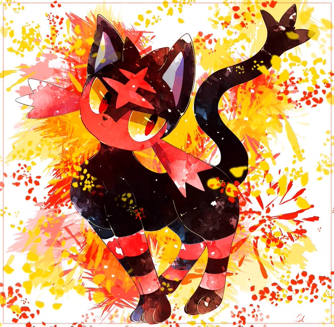 図鑑No.725 ニャビー #LKのポケモンずかん 