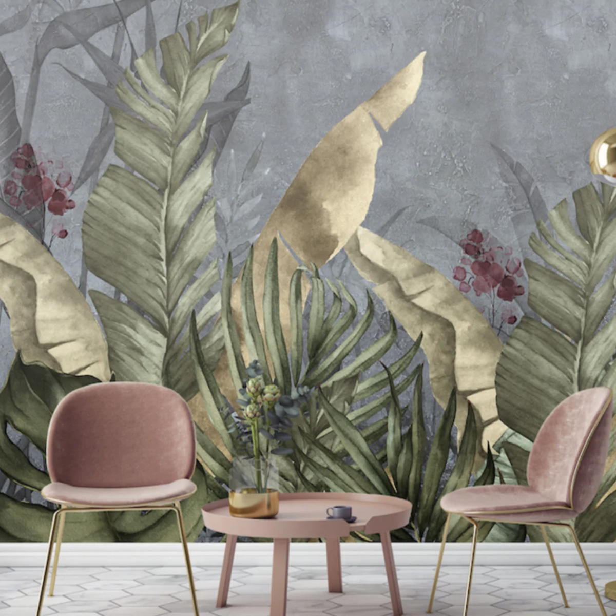 Airs of tropics and nature on your walls or walls. With our 'Tropical & Chinoserie' collection you will be able to achieve this with a variety of custom tailored designs.
#wallpaper #interiordesign