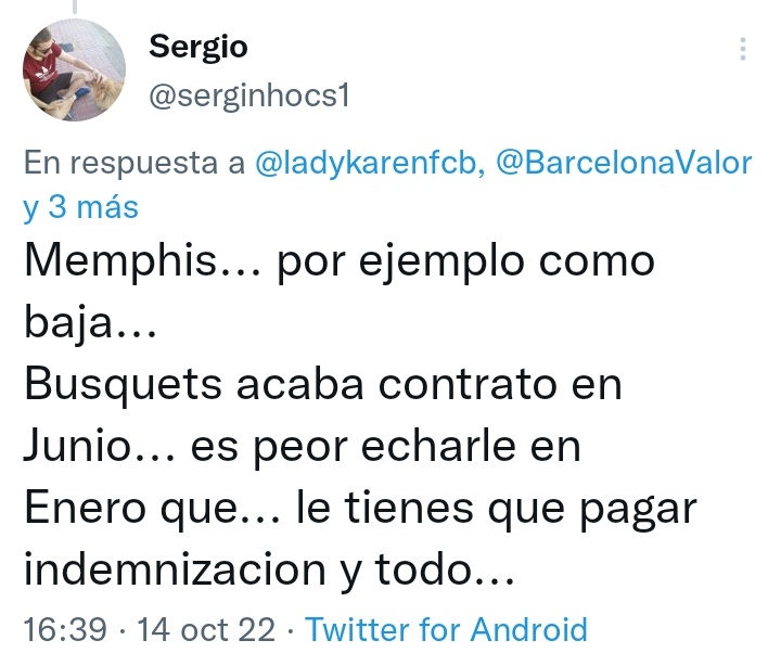 Sergio tweet media