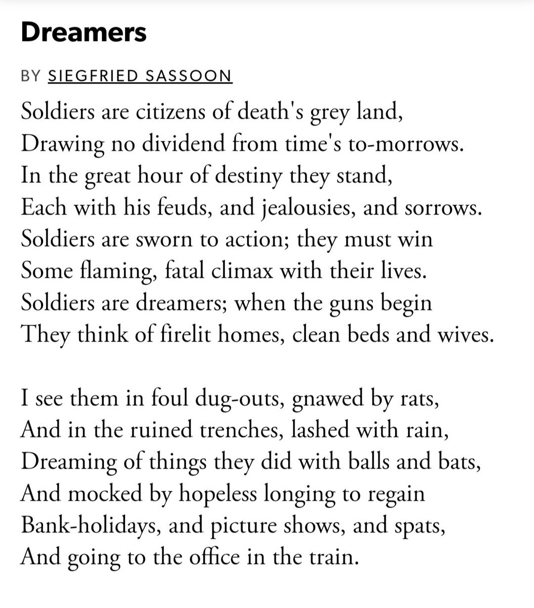 I will be reading this at the Woodbridge Remembrance Sunday service. It always moves me to tears
#RemembranceDay2021