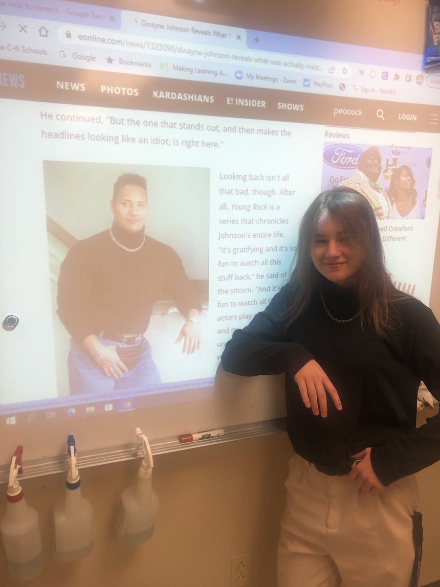 BridgesHS's tweet image. Dress as your idol day at Bridges. ⁦@TheRock⁩  #hammersup