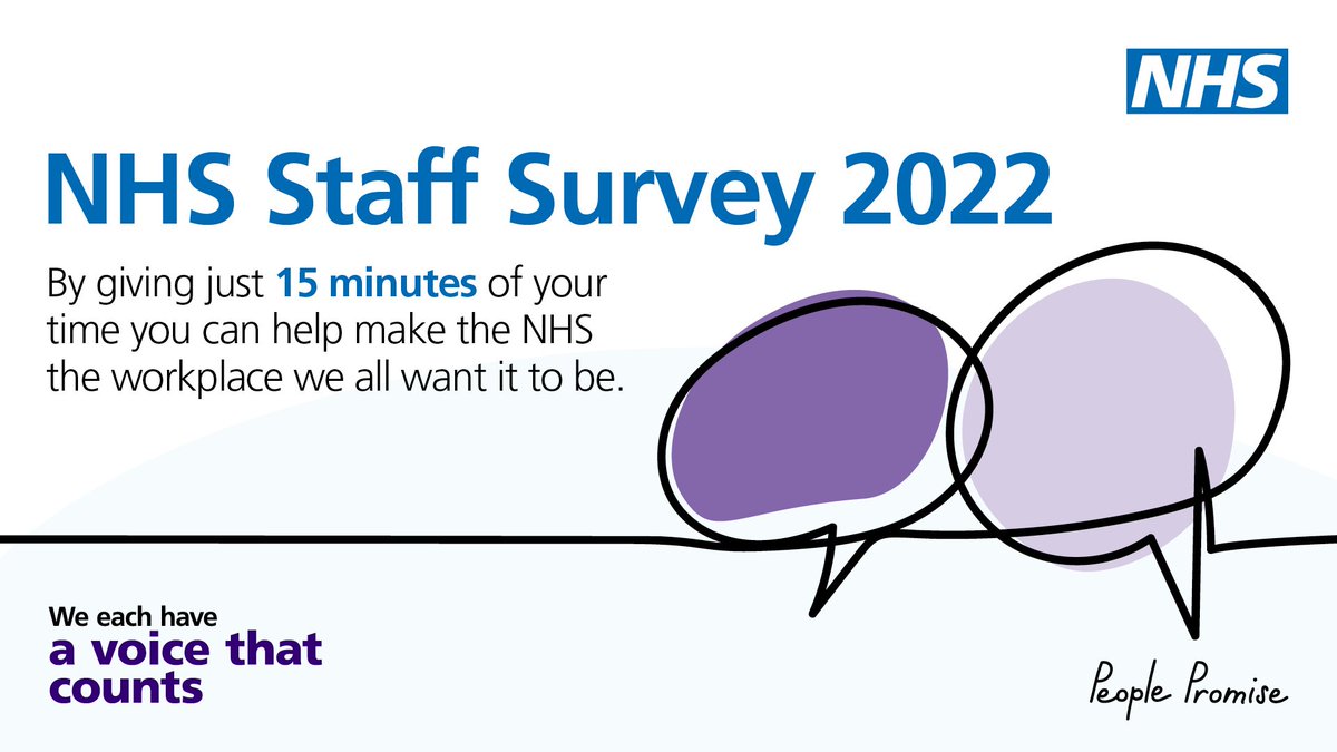Health & Wellbeing 💙 (@bhrut_hwbhub) on Twitter photo Just 2 weeks to go until the NHS Staff Survey closes <a href="/BHRUT_NHS/">BHRUT NHS 🏥</a> have you completed yours yet? #haveyoursay Just 2 weeks to go until the NHS Staff Survey closes <a href="/BHRUT_NHS/">BHRUT NHS 🏥</a> have you completed yours yet? #haveyoursay