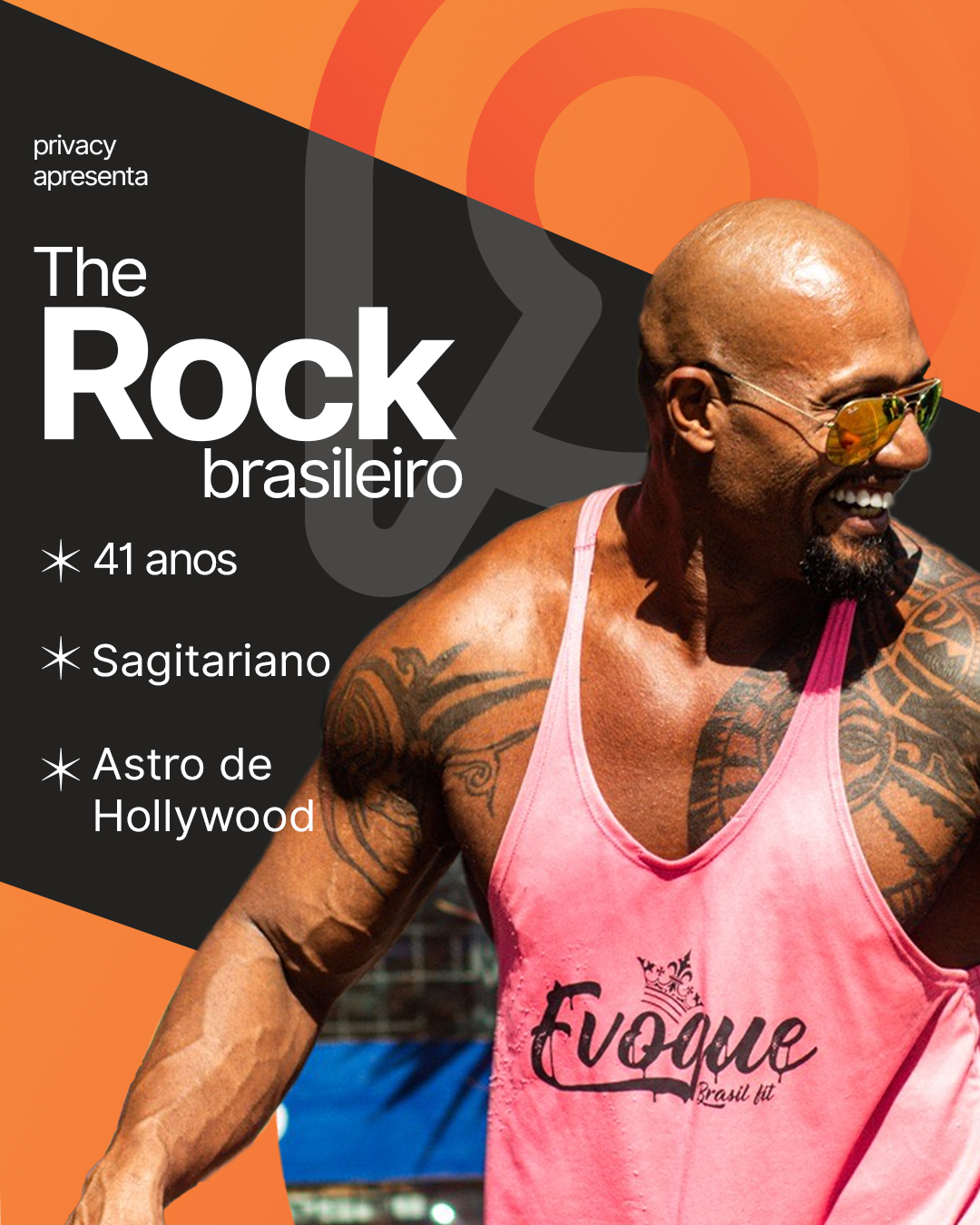 Privacy on X: Tem astro de hollywood na área, vem ver! 📽️🎬 No auge dos  seus 41 anos, o @zanonirio é do ator e sósia do The Rock! E fala sério  gente