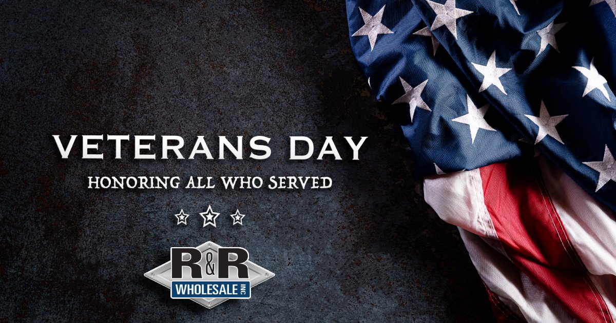 RRWHOLESALE's tweet photo. This Veterans Day, we express gratitude to all those who have served and who continue to serve our nation. 🇺🇸 https://t.co/4YY1Pcmuax