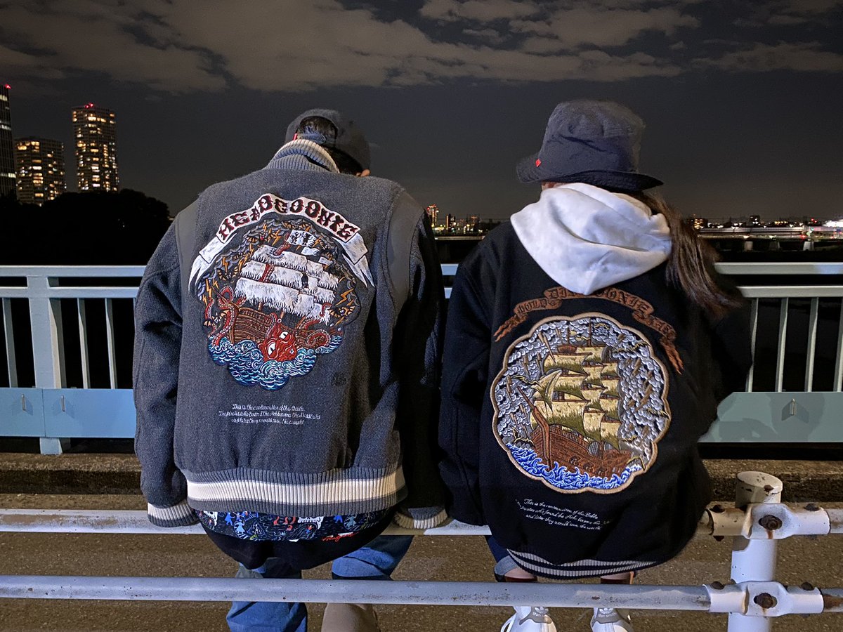 HEAD GOONIE スタジャン BTTF L ヘッドグーニー