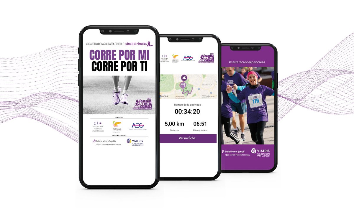 Run4Pancreas's tweet photo. Ya podéis DESCARGAROS LA APP 📱 para participar en la Carrera de las Ciudades Virtual desde dónde queráis. 

A partir de este 
domingo 1️⃣3️⃣ hasta el 2️⃣7️⃣ de noviembre, podréis hacer vuestro recorrido y a la vez recaudar fondos y seguir investigando el cáncer de páncreas. 💪🏼 https://t.co/J5Hr62H8sm