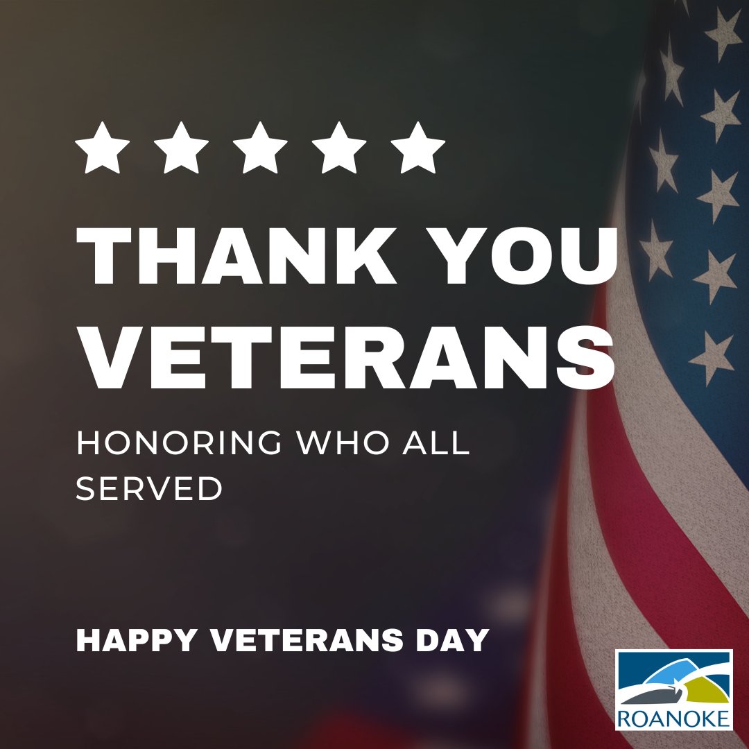 Happy Veterans Day to all who served. We thank you for your service.
