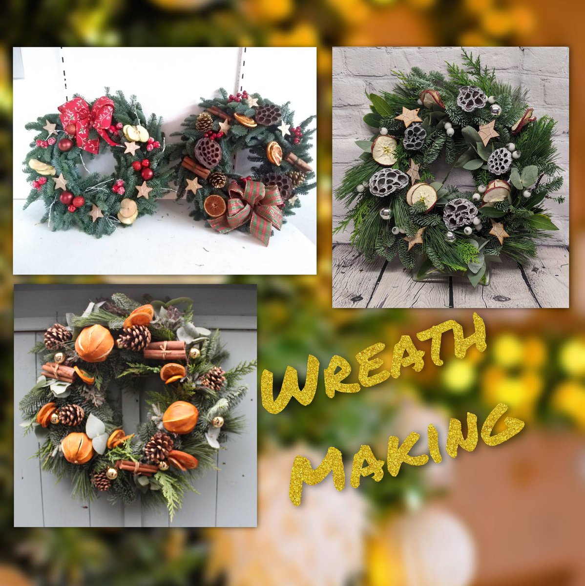 TheShip_Inn's tweet photo. Join us for a festive evening filled with Wreath Making🎄🎁
6th December at 7pm - £45 per person, book now to confirm your spot! https://t.co/kze7xNd4wU