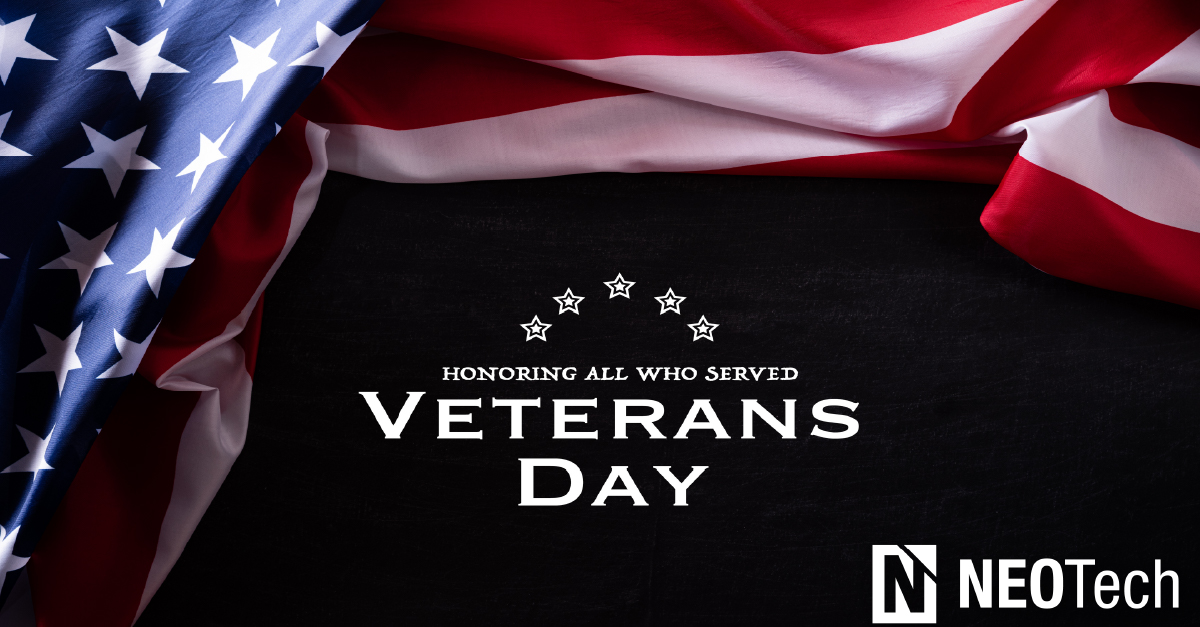 NEOSolves's tweet image. We honor all veterans this day for your service. Thinking of you on Veterans Day, and thanking you for all you did for our country.
#veteransday #electronicmanufacturing #ems #contractmanufacturing