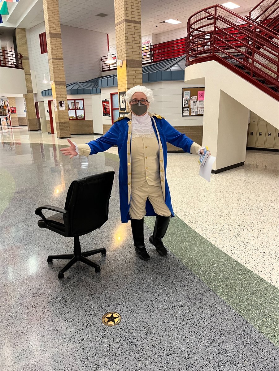 First two-time Teacher of the Year winner in AHS history Julie Richoux!!!!!!!!!!!!!!!!! No, this is not her outfit years ago when she first won it.