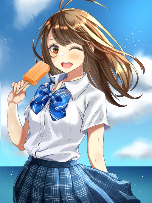 趣味のイラストは描いてないけど
模写と立ち絵の練習をしてます 