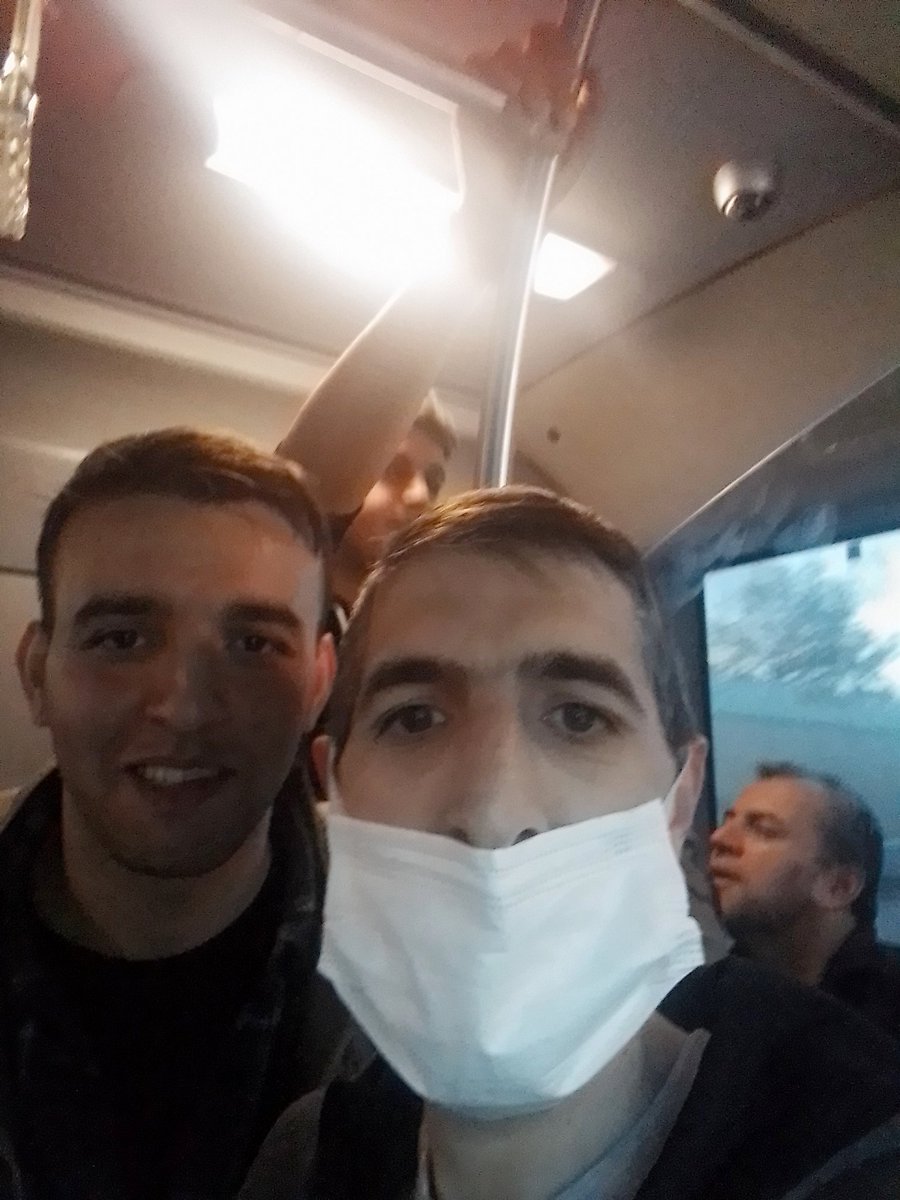 Yıllar sonra metrobüse binmek çok güzel...