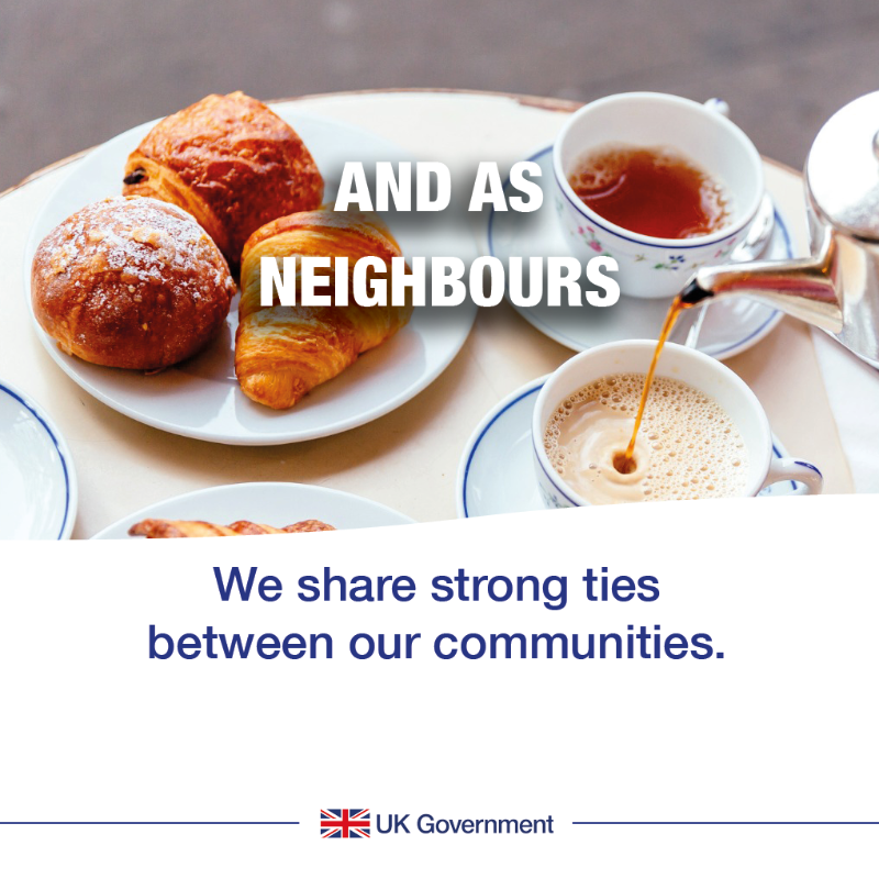 FCDOGovUK's tweet photo. UK 🤝 France