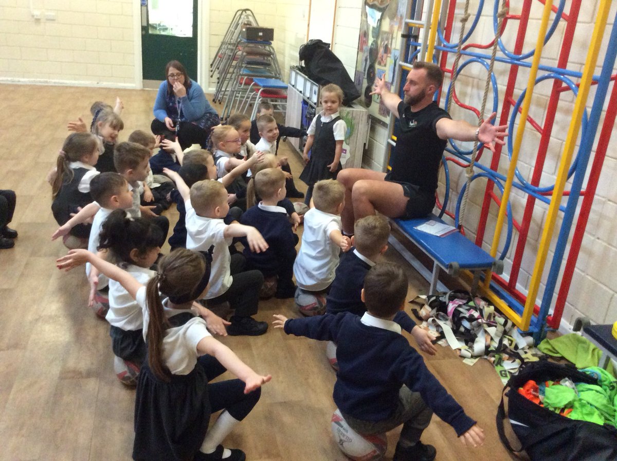 ASALeavers29's tweet photo. The children really enjoyed their rugby taster session. Look out for a certificate in your child’s book bag. #ASAWeLovePE https://t.co/VQY4R9NGy3
