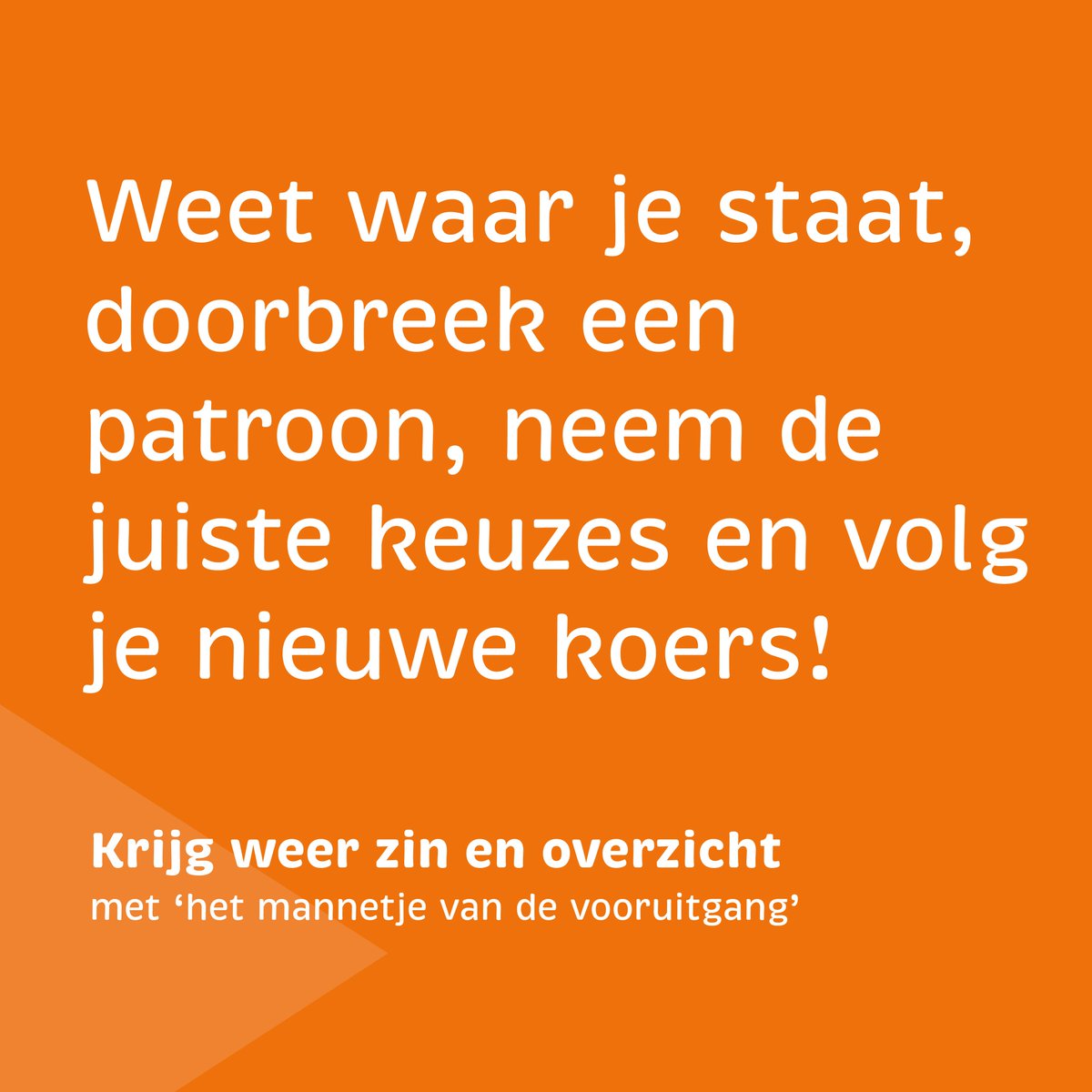 Het leven zit vol met keuzemomenten. Soms sta je voor zo'n keuze-kruispunt.
Dan is het fijn om overzicht en inzicht te hebben. Tijdens de Vogelvlucht sessie komen we tot doelen en een logische koers. Zo kun je plannen smeden en het helpt bij keuzes maken.
ronvangils.nl/vogelvlucht