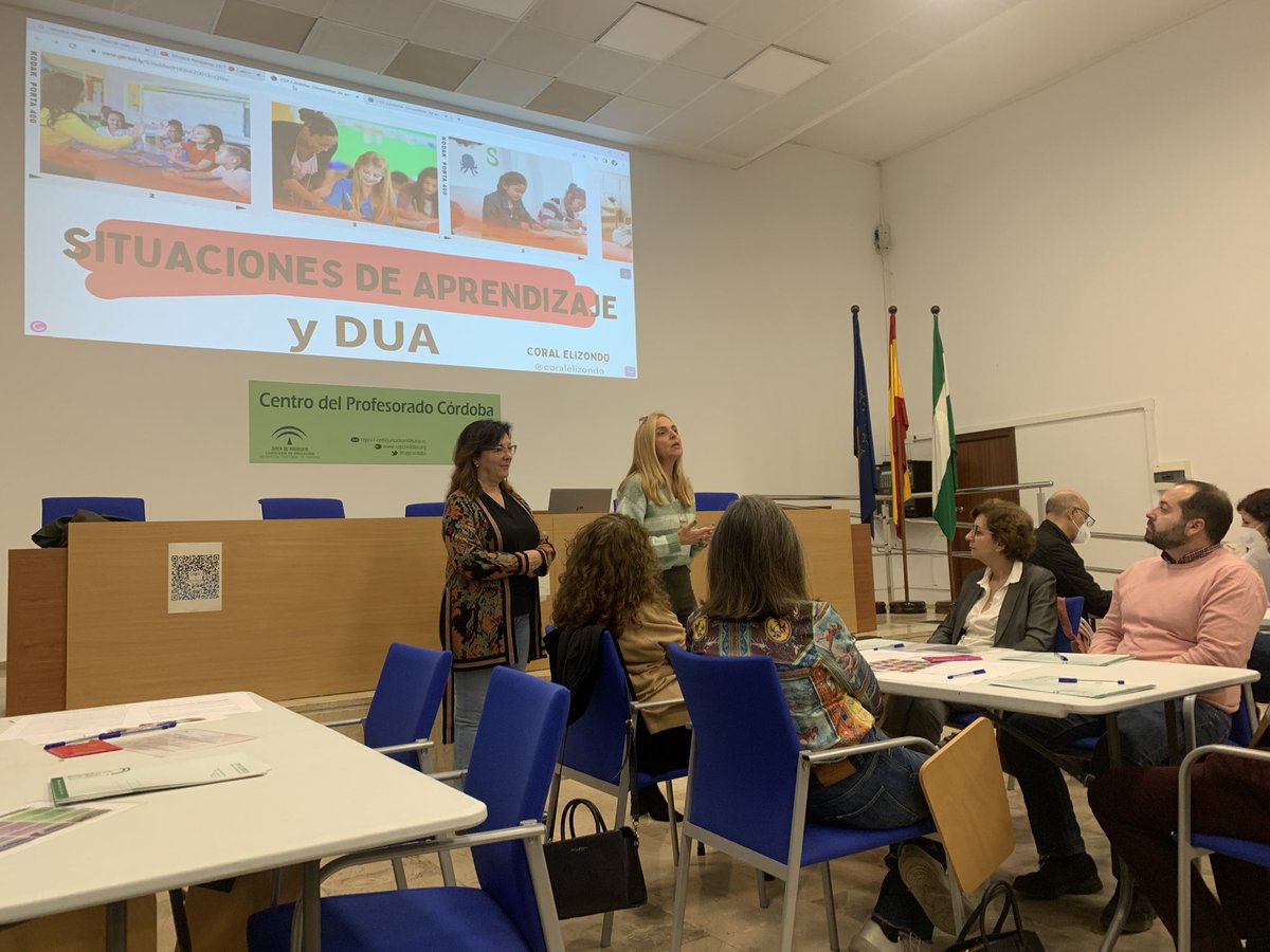 Provechosa jornada de formación con <a href="/coralelizondo/">Coral Elizondo</a> en el CEP de Córdoba.