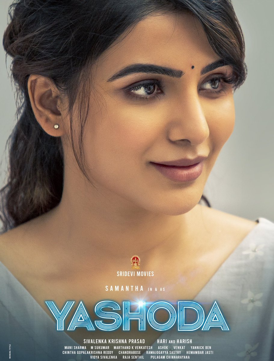 PRO_ajaykumar's tweet photo. #Yashoda - An Emotional Gripping Thriller. @Samanthaprabhu2 was Damn Good in the role who carries the Whole Movie In Her Shoulders. Congrats directors #Hari & #Hareesh producers @SrideviMovieOff for giving an engaging movie. https://t.co/W3K37FJnok