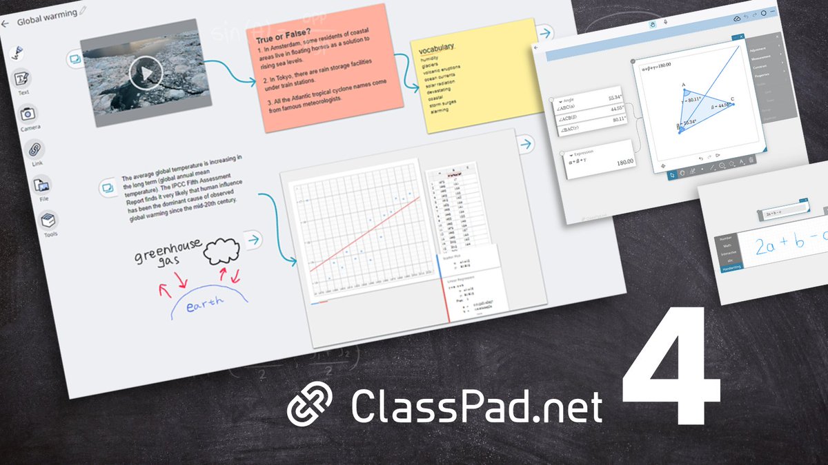 ClassPad.net helps students grasp math concepts through interactive discovery, and offers teachers a platform on which to construct exploration into the world of math... all for free. #mtbos #iteachmath #Math