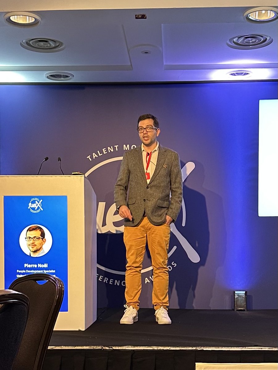 Social_Rhonda's tweet image. What a humble presentation at #FuelX by Pierre Noel from United Nations. He is passionate about helping the development of careers in the world. @fuel50