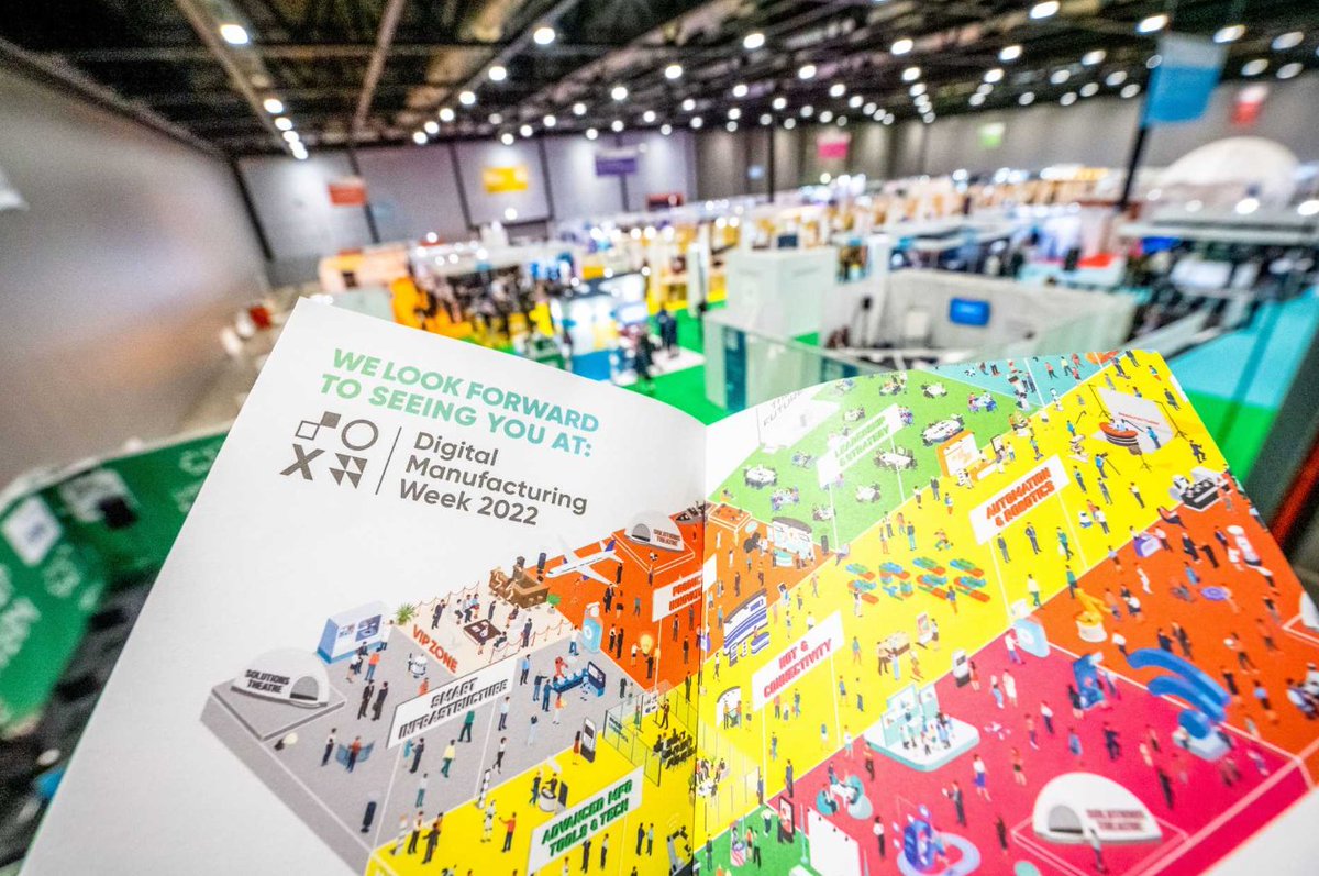 MadeSmarterUK's tweet photo. Excited to be attending the Smart Factory Expo at Digital Manufacturing Week in Liverpool on 16th and 17th November. #DigiMfgWk #UKmfgweek #ukmfg. Will you be there? https://t.co/ef9oEViBPY