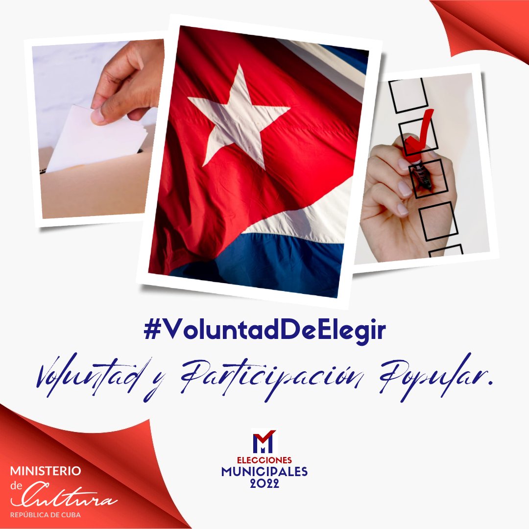 crubinos_l's tweet photo. Ahora después de concluir un proceso exitoso en #Cuba con la nominación de candidatos a Delegados, con la #VoluntadDeElegir, decidamos por el mejor. Esta es la base de nuestro sistema democrático.  @DiazCanelB @DrRobertoMOjeda @AsambleaCuba @torres_iribar  @RGZapata500 https://t.co/1X4uavsKly