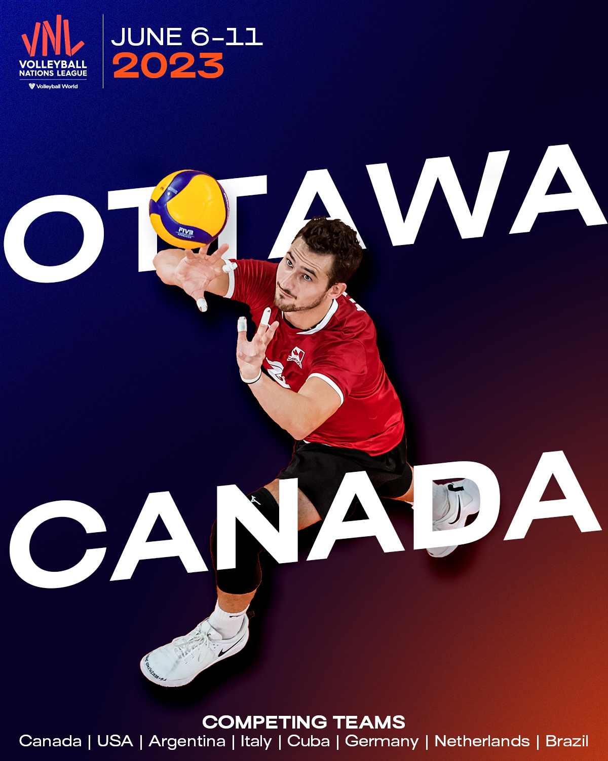 Volleyball World on Twitter "THE 2023 MEN'S VNL HOST CITIES & DATES