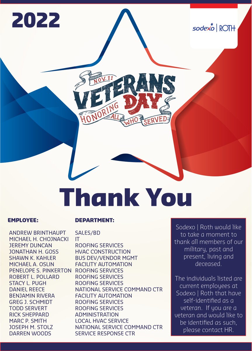 ❤️🇺🇸 Land of the free, because of the brave. ❤️🇺🇸

#veteransday #hiringveterans #veteransupport