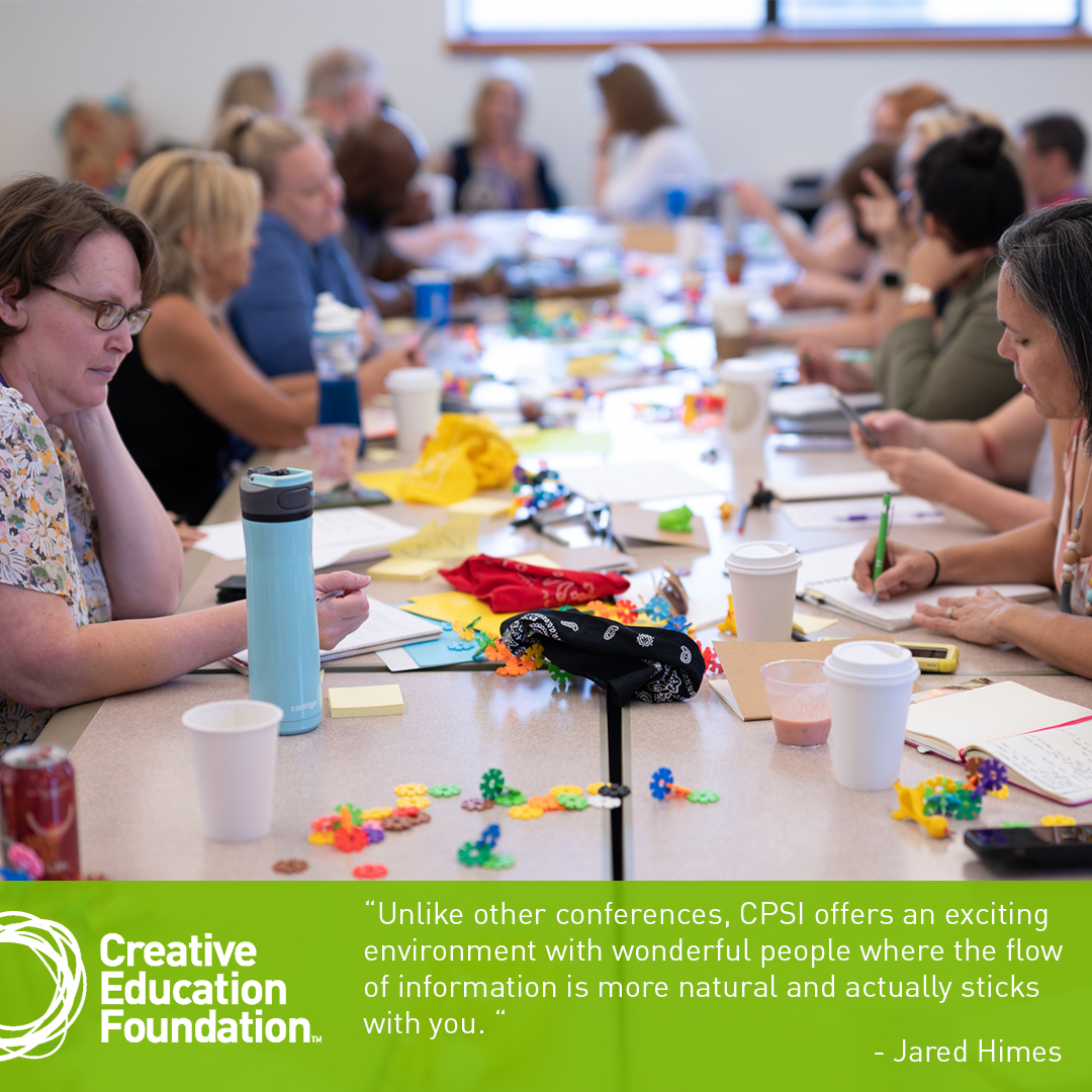 _CreativeEd's tweet photo. #CreativeEducationFoundation #CEF #CreativeProblemSolving #CPSI #CreativeThinking #CPSIConference https://t.co/1UVlOHyv3f