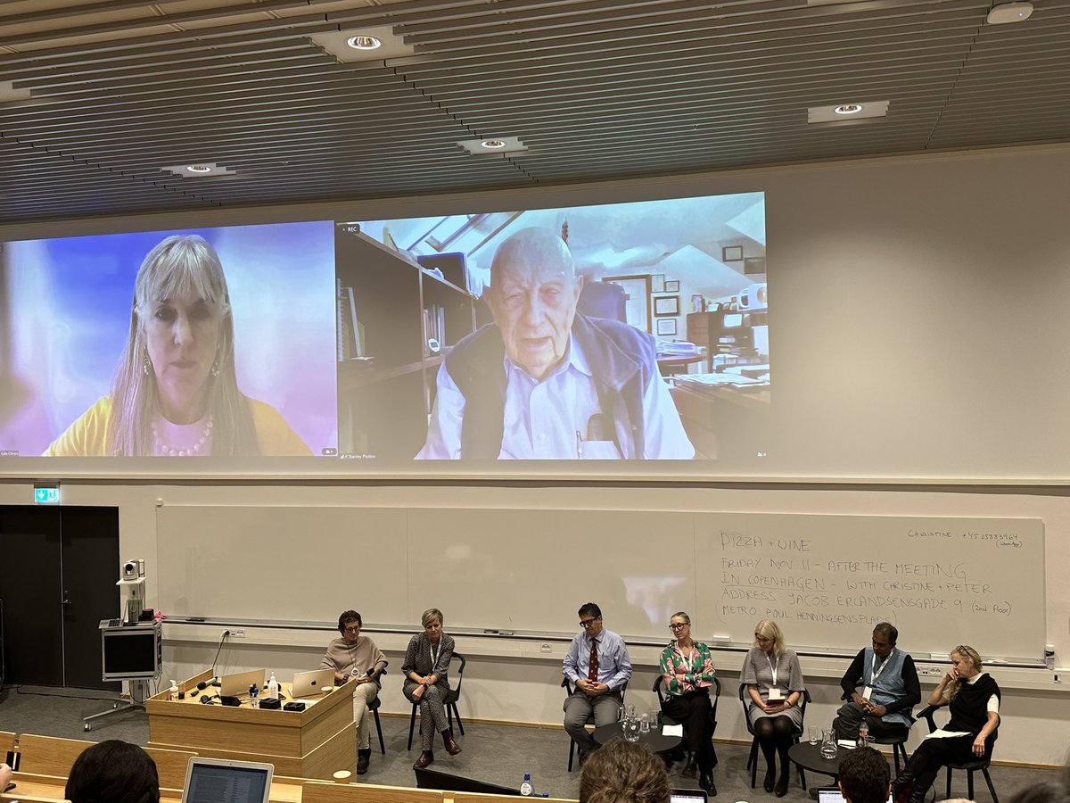 #Optimmunize2022 session: Policy implications, advocacy and impact on vaccine NSE from experts, Stanley Plotkin, Kate O’Brien (WHO) @tubercuLOLsis, Ulla Griffiths (UNICEF) @KouUlla, Katie Flanagan (AU Tech grp), Jaykumar Menon, @annie_sparrow (ISMMS) and Ofer Levy @levy_o (PVP)