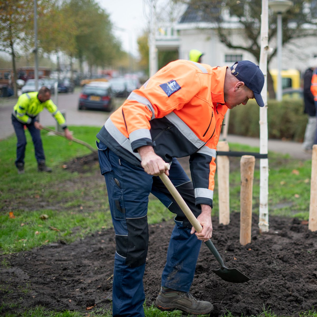 Ze staan! 🥳
De eerste vier bomen van Bosk zijn vandaag geplant in het Bennerpark in Leeuwarden. In twee maanden worden de overige 1200 bomen geplant door de hele gemeente. Werk aan de winkel dus!

#GemeenteLeeuwarden #Bosk #planten