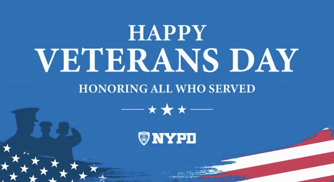 NYPDCentralPark's tweet image. We would like to extend our gratitude &amp;amp; appreciation to all the men &amp;amp; women who have served our country in the Armed Forces. Thank you and Happy Veterans Day!