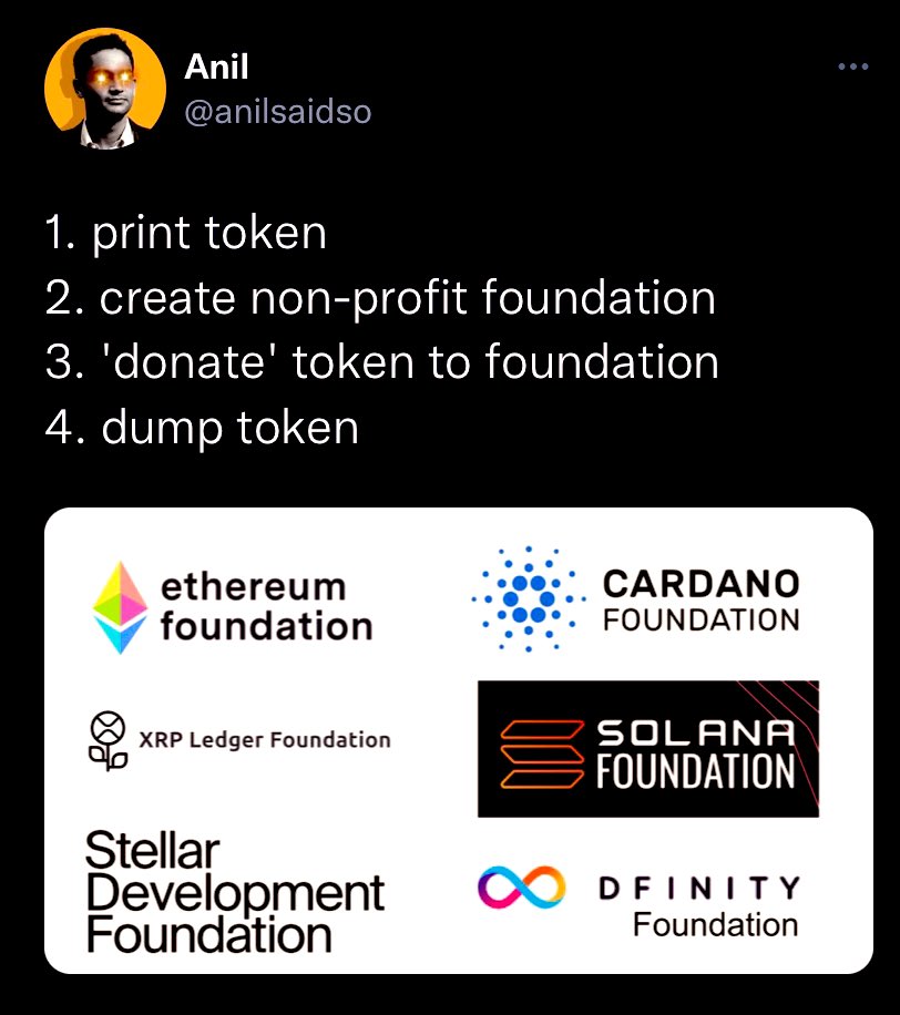 DeepBlueCrypto's tweet photo. Easiest way to make &amp; launder money
#CryptoFoundations https://t.co/kfhUc7CG2V