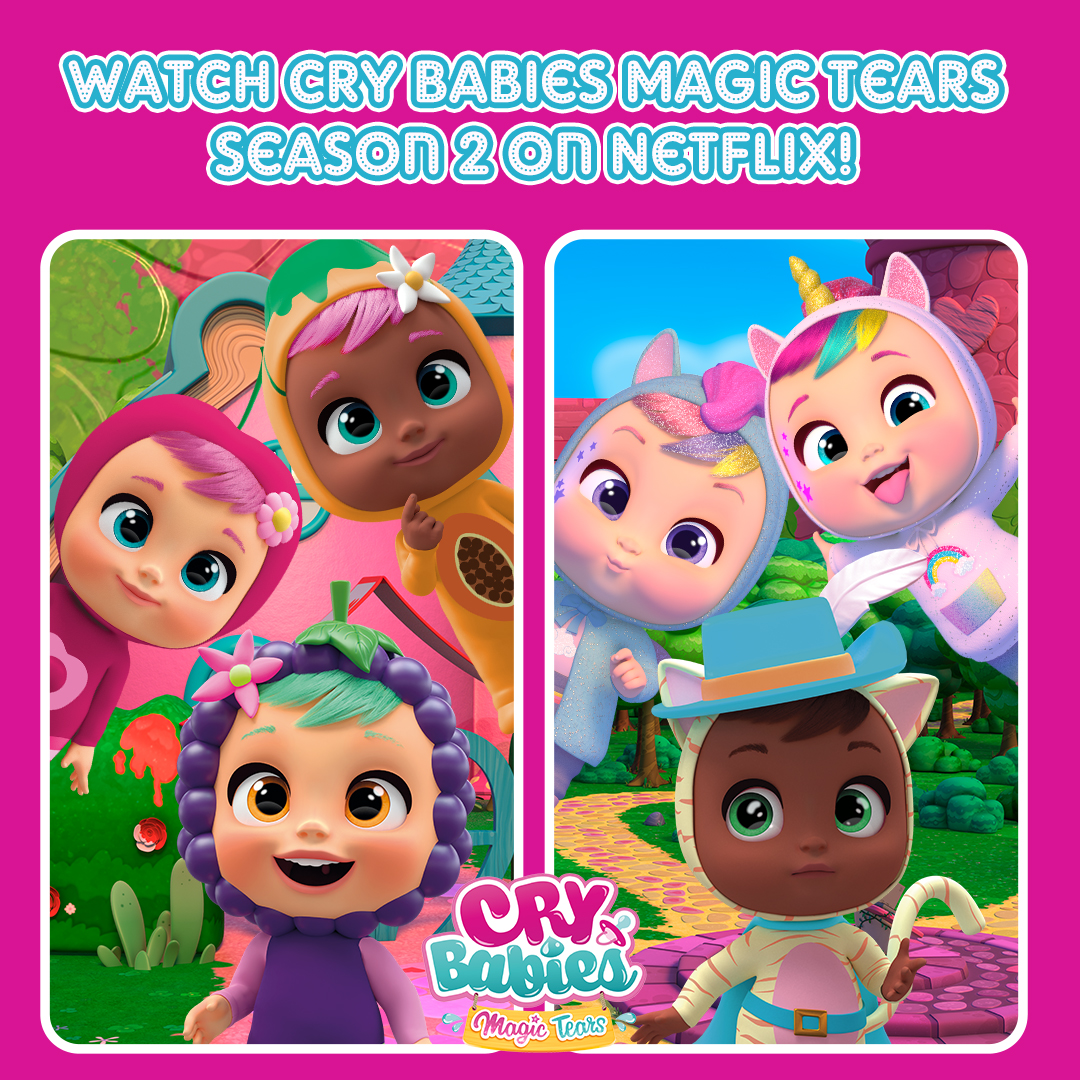 BeaconMediaGrp's tweet photo. Can't stop, won't stop watching Cry Babies Magic Tears on Netflix! https://t.co/AIaH8Lwa4b