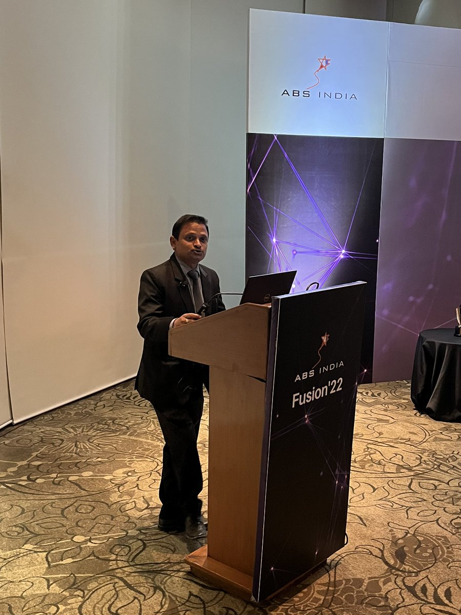 mishraamresh's tweet photo. Hemant Srivastava , Project Director , @AlstomIndia is presenting #CustomerSuccessStory during #Fusion22 in NewDelhi.                                                        @ALUEnterprise  @ABSIndia1 @SunilAr43795014 @prasath_L_rao @sujit18 @RajeshMadan https://t.co/0z18uCEQfT
