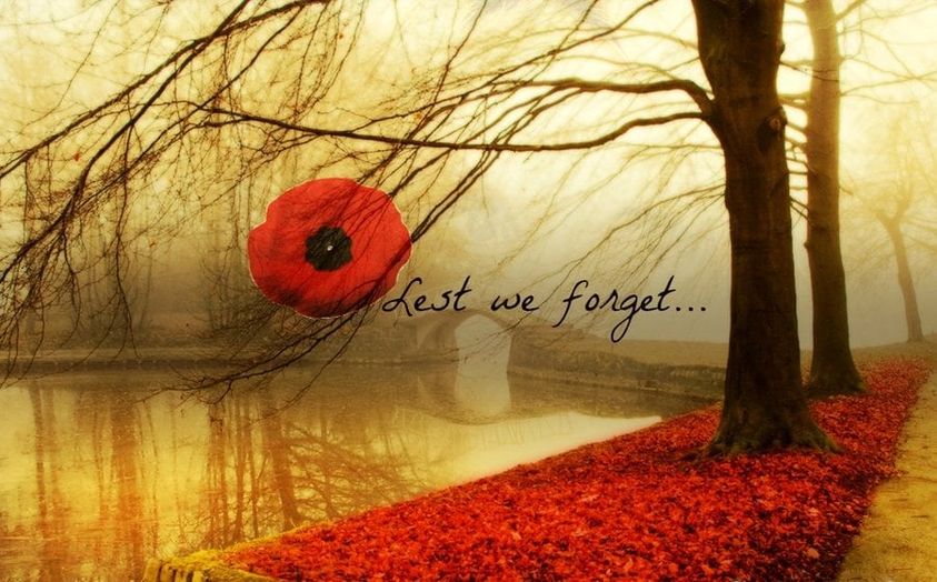 Lest we forget