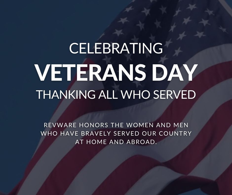 RevwareInc's tweet image. Thank you, veterans, for your service! #VeteransDay #VeteransDay2022