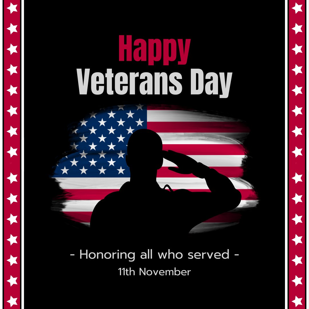 divergys's tweet photo. Happy Veterans Day from Team Divergys! 
To all who served, we thank you! https://t.co/X5OZtvQ4rE