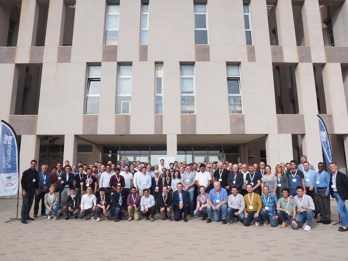 Group photo of European public safety leadership and engineers from about 30 firms proving that Mission Critical Push to Talk can and should be interoperable.  Ending week in Malaga Spain.  We need to demand this in the United States.