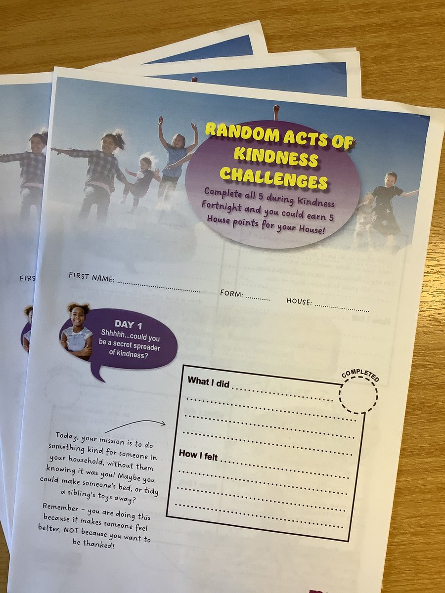 SHSGirlsPrep's tweet photo. Very excited for Kindness Fortnight starting next Monday on #oddsocksday! Who’s going to complete our 5 kindness challenges? Could you be a secret kindness spreader? And don’t forget your odd socks on Monday! @SHSGirlsPrep @SHSBoysPrep https://t.co/3rcBEWS5W5