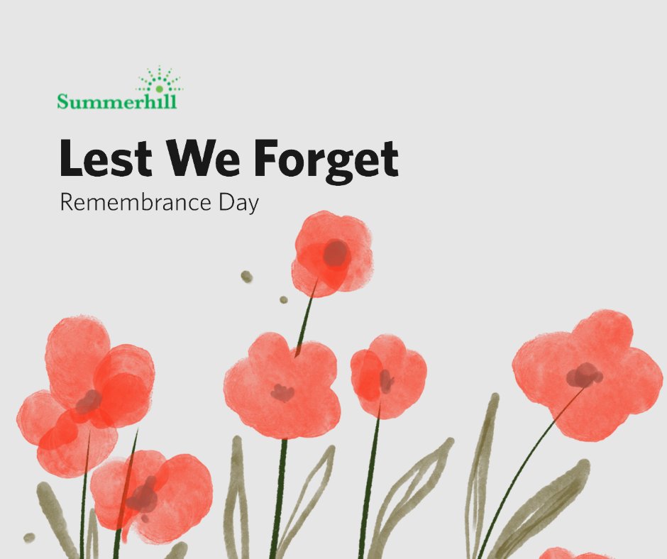 Today we honour the courage, commitment, and sacrifices of those who have served our country. #LestWeForget