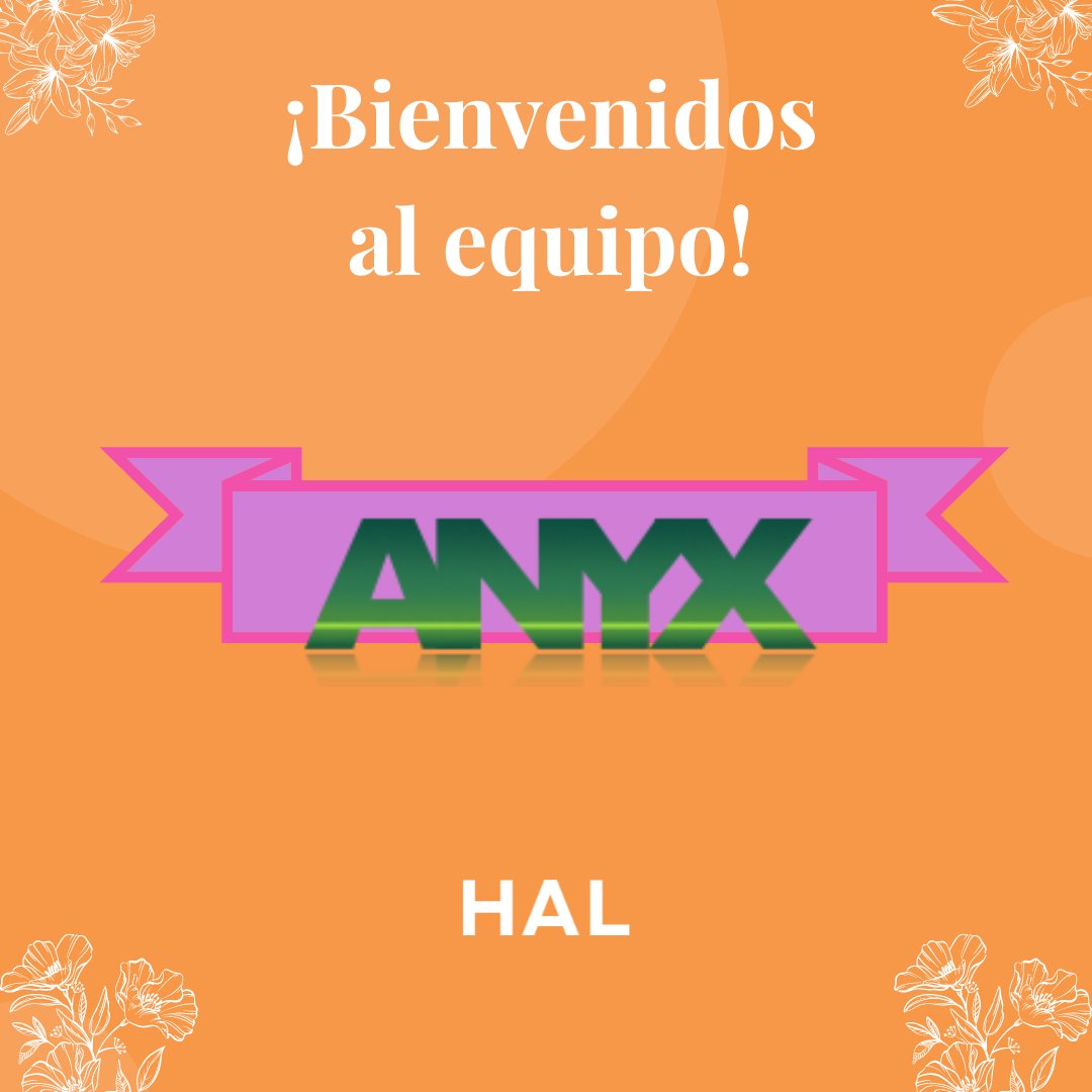 HALCompany's tweet photo. 😀 Bienvenidos✨ 👉 Anyx 🎊
✔️ Anyx es una empresa distribuidora de tecnología con décadas de trayectoria en venta de hardware, software, insumos y soportes para redes informáticas.
😊 Son esa clase de personas que hacen que las cosas ocurran. 💟
#HALCompany #Anyx #TeamHAL https://t.co/vjd2k3g2DN